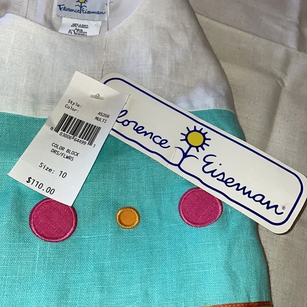 ‎Florence Eiseman dress size 10 NWT